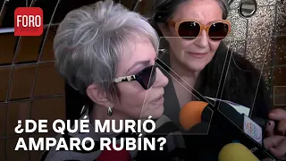 ¿De qué murió Amparo Rubín, tía de Erik Rubín? - Las Noticias