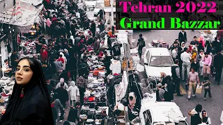 [Tehran 2022] ,Iran 2022 |Walking Tour of Grand Bazaar in Tehran city /بازار بزرگ تهران