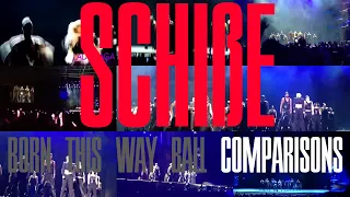 Scheiße - Born This Way Ball comparisons [Asia Edition]