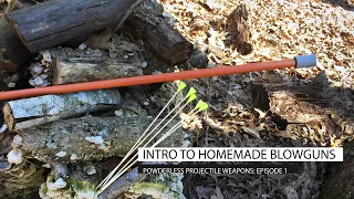 Intro to Homemade Blowguns