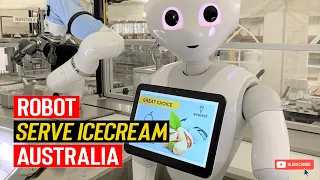 Best Robotic Ice Cream Bar In Australia That Will Surprise You ! Ice Cream Robot Melbourne Australia