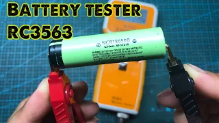 Battery tester RC3563