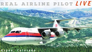 Most Underrated Aircraft in #msfs2020 | The BAE-146 | WhisperJet | High Density Altitude OPS | #jf