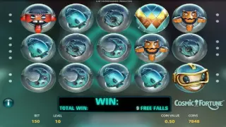 Kostenloser Cosmic Fortune Spielautomat von NetEnt Video Vorschau | HEX