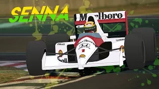 AYRTON SENNA (SPEEDART/TRIBUTE) | Adobe Illustrator CC Time lapse