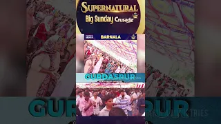 SUPERNATURAL BIG SUNDAY CRUSADE || #shorts || Ankur Narula Ministries