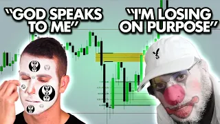 How a Fake Guru Ruined His Life in 2 days by Livestreaming (ICT "Inner Circle Trader" Exposed)