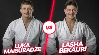 Luka MAISURADZE vs Lasha BEKAURI  - World Judo Championships Doha 2023