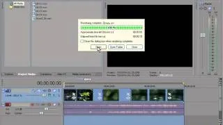 Видео монтаж в Sony Vegas 9 10   10 Финальный рендер