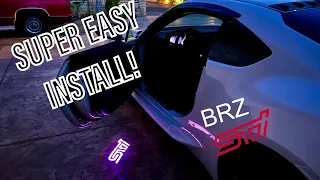 2022 Subaru BRZ - STI puddle lamp install