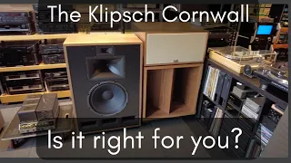 The Klipsch Cornwall Speaker- AMAZING VALUE
