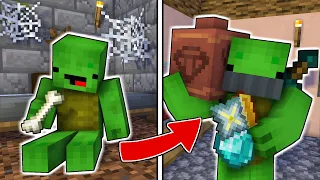 MAIZEN : How to Get Rich from Poor - Minecraft Animation JJ & Mikey