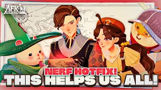 NERF Hotfix Helps us All in Song of Strife in AFK Journey