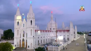 🔴LIVE 8th July 2021 Rosary & Mass @5:45PM | Our Lady of Health Vailankanni, Nagapattinam