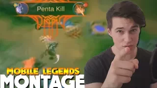 BluePanda EPIC Moments in Mobile Legends! (Pentakills!)