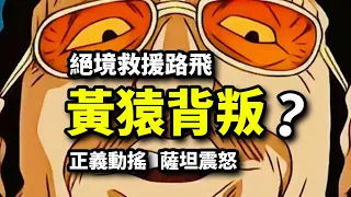 黃猿漏出內鬼馬腳！？絕境救援尼卡！赤犬或成海軍分裂關鍵！海贼王解析