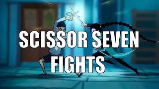 Top 10 Scissor Seven Fights