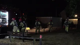 [4K] PRIO1 Aankomst Brandweer Lelystad bij een WONINGBRAND & Andere spoed meldingen in Lelystad!