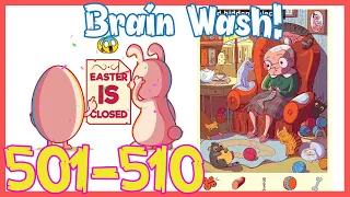 Brain Wash Level 501 502 503 504 505 506 507 508 509 510 Solution Walkthrough | Brain Wash Answer