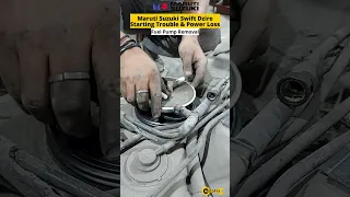 Maruti Suzuki Swift Dzire Starting Trouble & Power Loss Problem | Fuel Pump Problem. #shorts