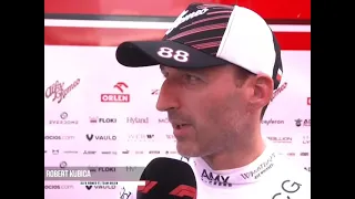 Fernando Alonso o odejściu Vettela oraz Robert Kubica po testach nowej podłogi GP Węgier 2022