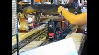 Vytopna Restaurant Prague - Drinks served by model railway