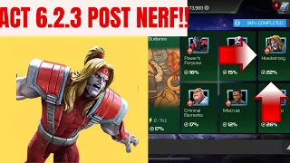 HOW TO BEAT ACT 6.2.3 POST NERF | MCOC