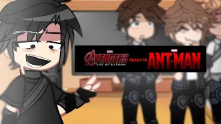 ||...some avenger characters react to ANT-MAN...🐜||---||GACHA CLUB||