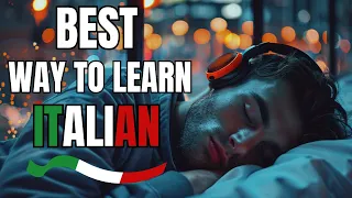 Effective method of learning Italian while sleeping | Learn Italian while you sleep 🟩⬜🟥