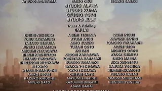 Cowboy Bebop The movie credits/ending