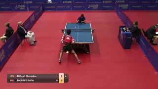 TOGAMI Shunsukex vs TODOROV Stefan | MS | Bulgaria Open 2017