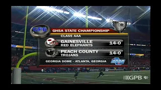 GHSA 3A Final: Peach County vs. Gainesville - Dec. 12, 2009
