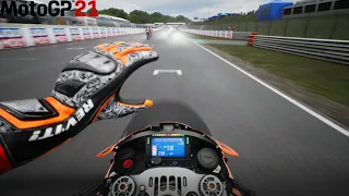 MotoGP 21 || Danilo Petrucci || KTM RC 16 || Realistic Gameplay || Wet Weather || 4K UHD Graphics ||