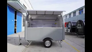 small food truck coffee trailers hot dog cart ice cream van