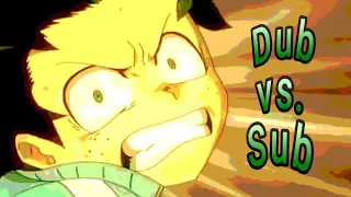 Deku's First Smash | Dub vs. Sub