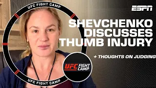 Valentina Shevchenko discusses her recovery timeline from fractured thumb | UFC Fight Camp