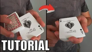 TUTORIAL MAGIA - COME FAR TORNARE LA CARTA IN CIMA AL MAZZO! Tecnica facile per carta ambiziosa