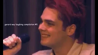 gerard way laughing #1