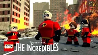 THE INCREDIBLES 2 All Cutscenes(LEGO Game Movie 1080p)