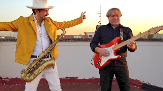 SULTANS OF SWING - Dire Straits | Sax & Guitar (with my DAD)