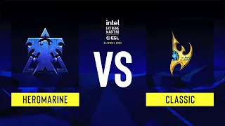 SC2 - HeroMarine vs Classic - IEM Katowice 2023 - Group D