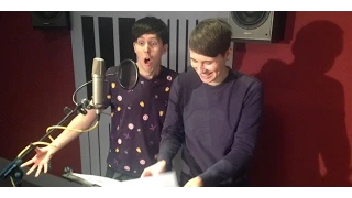 BIG HERO 6 | Radio 1 stars Dan and Phil record their voices for Big Hero 6 | Official Disney UK