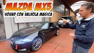 Elaborazione Mazda Mx 5 nd | Scarico sportivo con valvola | Sound sportivo Mazda Mx 5 nd | 9000 giri