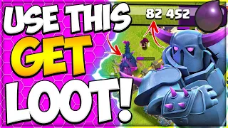 Easiest TH10 Army You Will Ever Use | Pekka Farming Trophy Pushing Army in Clash of Clans