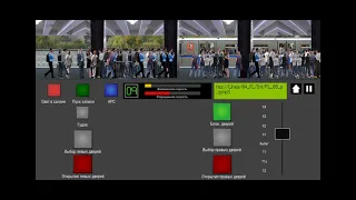 Симулятор Московского метро 2D - Поездка по Филёвской линии (4 и 4А) на 81-740 "Русич"