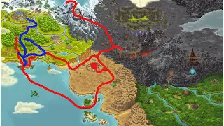 Veznan's and Denas' troops moving timeline - KR1