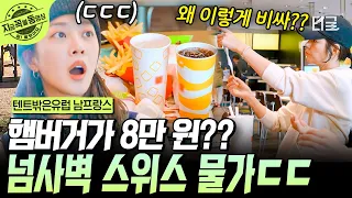 [#텐트밖은유럽남프랑스] 네? 8만 원이요...? 믿을 수 없는 스위스 M도날드의 가격💥 이 정도면 한국 물가 2배야;; | #지금꼭볼동영상