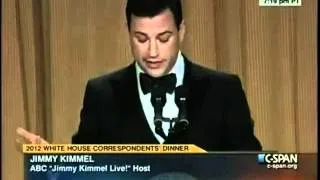Jimmy Kimmel refers to 'Project Gunwalker' at 2012 White House Correspondents' Dinner.wmv