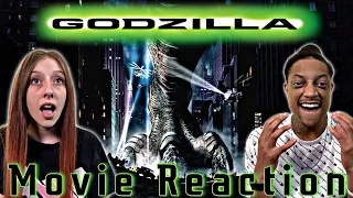 GODZILLA (1998) | MOVIE REACTION | Her First Time Watching | 90s Godzilla was Crazy | Underrated 🤯