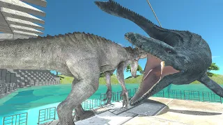 The Mighty Mosasaurus: A Journey Through Time to Jurassic World - Animal Revolt Battle Simulator